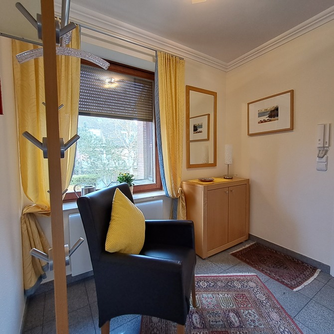Ferienwohnung in Dahme - Meyer - Freundlich ausgestatteter Eingangsbereich