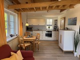 Ferienwohnung in Fehmarn OT Albertsdorf - Weber III - Leiter hochgeklappt Küche