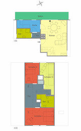 Ferienwohnung in Kellenhusen - Haus Hegen - Whg C - Grundriss