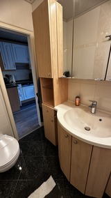 Ferienwohnung in Schönhagen - Prigge - Duschbad mit Einbaumöbeln