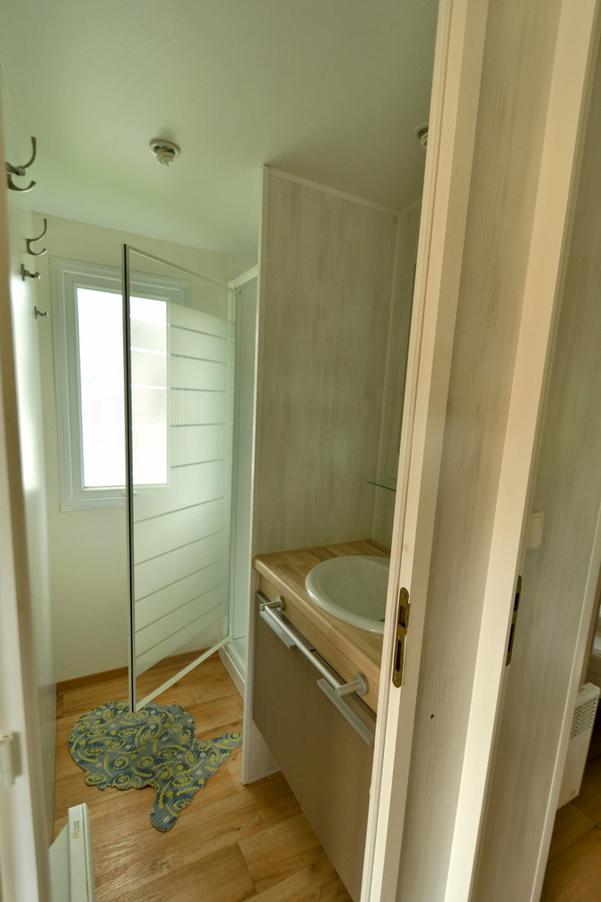 Ferienhaus in Pelzerhaken - Mobilheim Mediterranee - Dusche