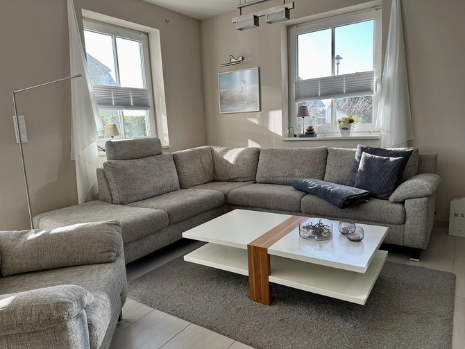 Ferienhaus in Zinnowitz - Mein Jantar - Eckcouch und ein gem&uuml;tlicher Sessel