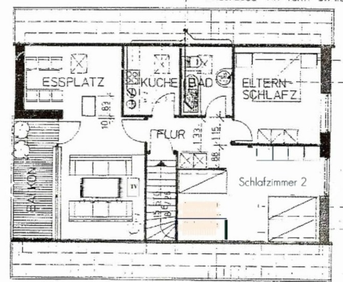 Ferienwohnung in Gr&ouml;mitz - Ferienparadies Gr&ouml;mitz - Grundriss der Wohnung