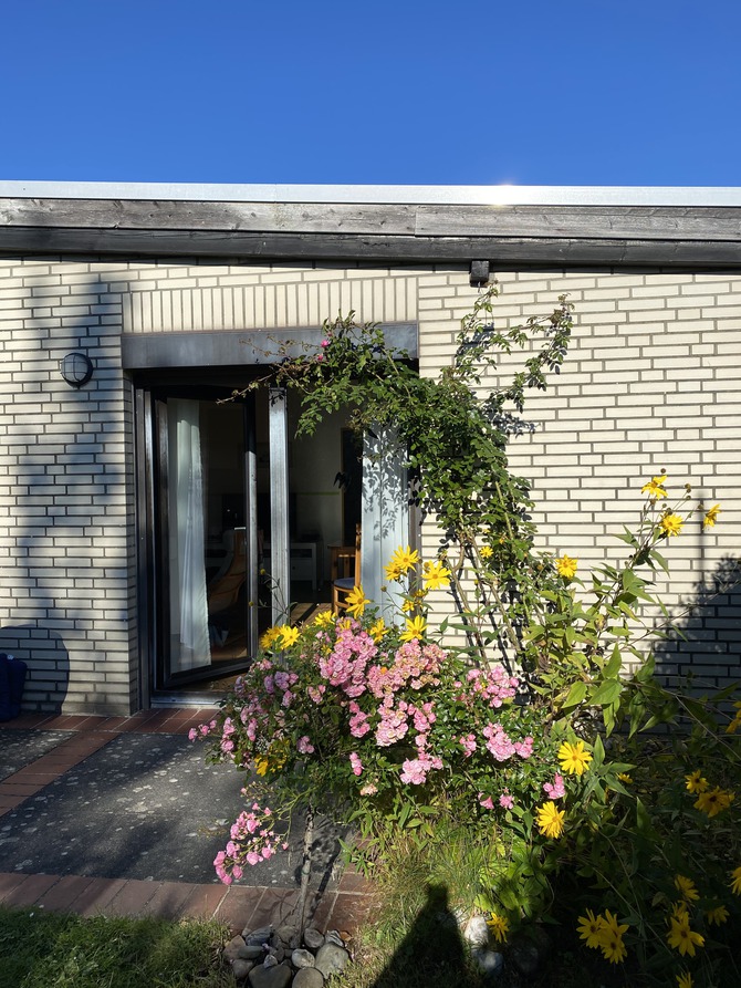 Ferienhaus in Dahme - Haus Westphal - Terrasse Essbereich