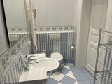 Ferienwohnung in Ostseebad Heringsdorf - Villa Kramme - Gäste-Bad - WC