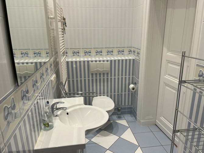 Ferienwohnung in Ostseebad Heringsdorf - Villa Kramme - Gäste-Bad - WC