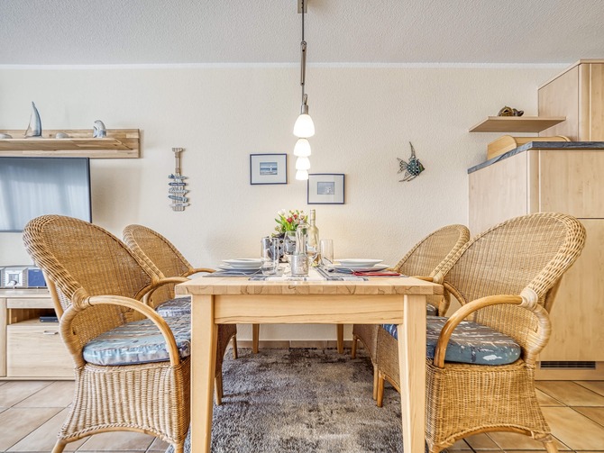 Ferienwohnung in Ostseeheilbad Zingst - Residenz am Strand, App. 1.03 - Essbereich