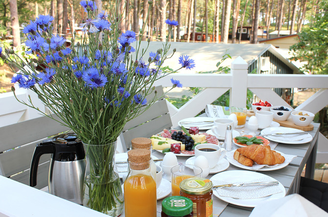 Bungalow in Göhren - Strandkiste Göhren - Terrasse