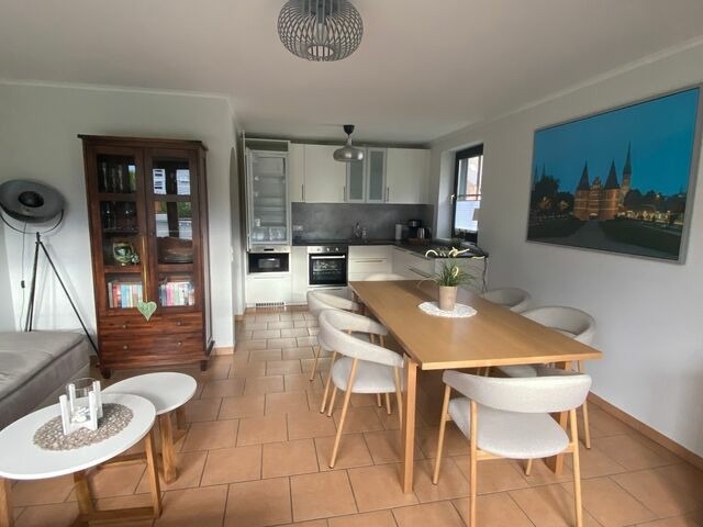 Ferienwohnung in Gr&ouml;mitz - Gr&ouml;mitz, Stiegkamp 3, Whg. 1 - gro&szlig;e Terrassenwohnung, 2 SZ, N&auml;he Strand und Yachthafen, behindertenfreundlich, WLAN - Bild 4