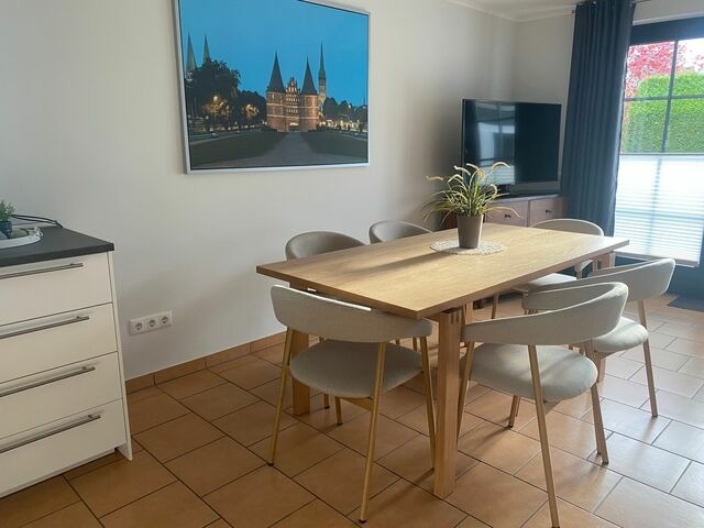 Ferienwohnung in Gr&ouml;mitz - Gr&ouml;mitz, Stiegkamp 3, Whg. 1 - gro&szlig;e Terrassenwohnung, 2 SZ, N&auml;he Strand und Yachthafen, behindertenfreundlich, WLAN - Bild 5