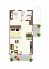 Ferienwohnung in Glowe - Ostseepark R&uuml;gen 22 - Bild 23