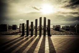 Fewo Dahme mit gro&szlig;em Balkon & Strandkorb N&auml;he Seebr&uuml;cke