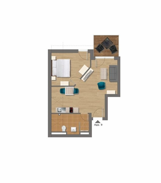 Ferienwohnung in K&uuml;hlungsborn - 10121- Villa Camenia, WE 9 - Bild 14