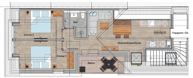 Ferienwohnung in Gr&ouml;mitz - A3 - Haus Deichwind | K&ouml;nigsberger Allee 36 - FERIENDOMIZIL HOLLICH - Bild 3