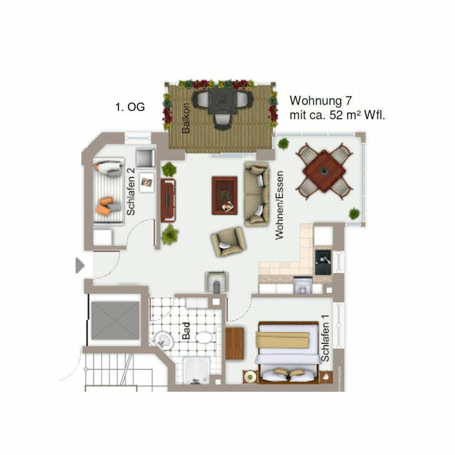 Ferienwohnung in Großenbrode - Wolkenlos 7 - Wolke 7 - Bild 23