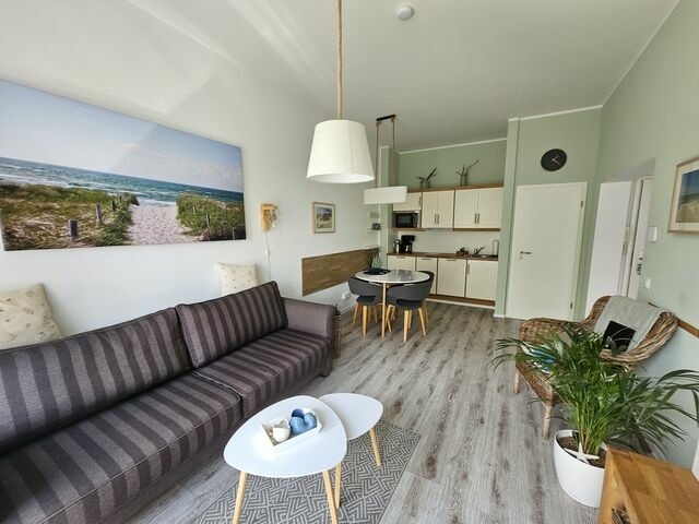 Ferienwohnung in Dierhagen - K&auml;ptn Brass App. 2 "Leinenlos im Kaj&uuml;ting" - Bild 6