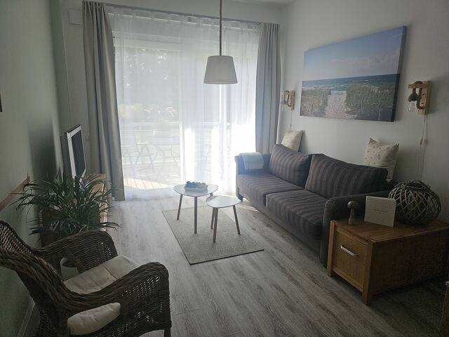 Ferienwohnung in Dierhagen - K&auml;ptn Brass App. 2 "Leinenlos im Kaj&uuml;ting" - Bild 7