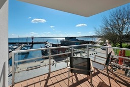 Apartment 14 "Strandl&auml;ufer", Blickrichtung Offenes Meer/Strand