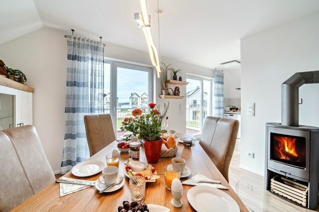 Ferienwohnung in Olpenitz - Fewo Räuberhöhle by Seeblick Ferien ORO, Kamin, Sauna, Dusche - Bild 2