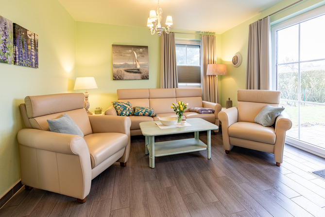 Ferienwohnung in Ostseeheilbad Zingst - Whg T, Ihr UrlaubsZuhause - Wohnbereich