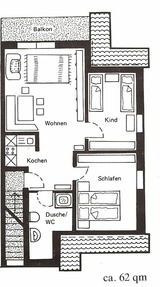 Ferienwohnung in Fehmarn - Ferienwohnung Bartels in Petersdorf mit Balkon - Bild 11