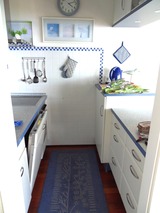 Ferienwohnung in Fehmarn OT Staberdorf - Wohnung am Meer - Küchenzeile