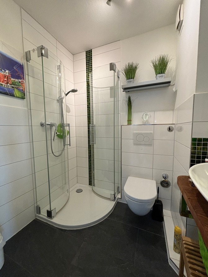 Ferienwohnung in Fehmarn OT Staberdorf - Wohnung am Meer - Duschbad