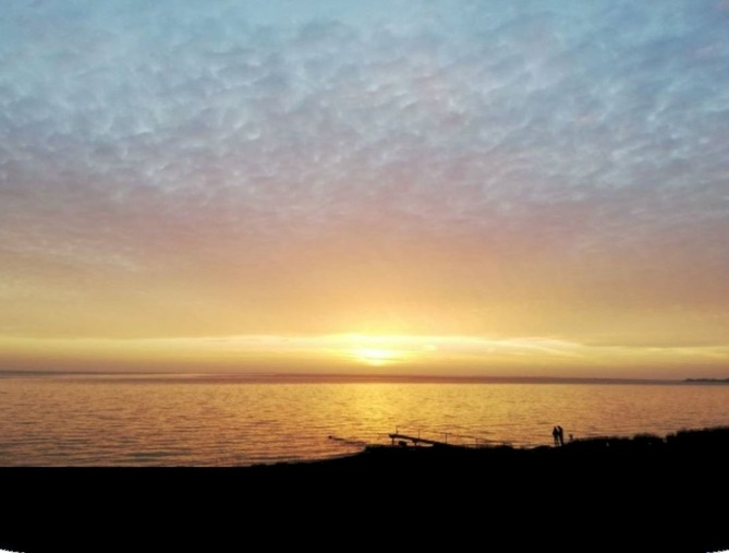 Ferienwohnung in Fehmarn OT Staberdorf - Wohnung am Meer - Blick vom Balkon