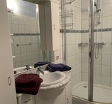 Ferienwohnung in Ahrensbök - Haus Sunneschy - Badezimmer mit Dusche