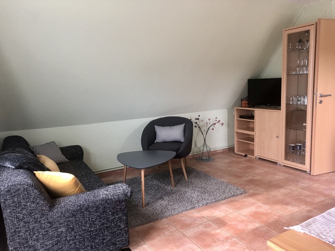 Ferienwohnung in Prerow - Ferienwohnung Kröpelin - Wohnzimmer