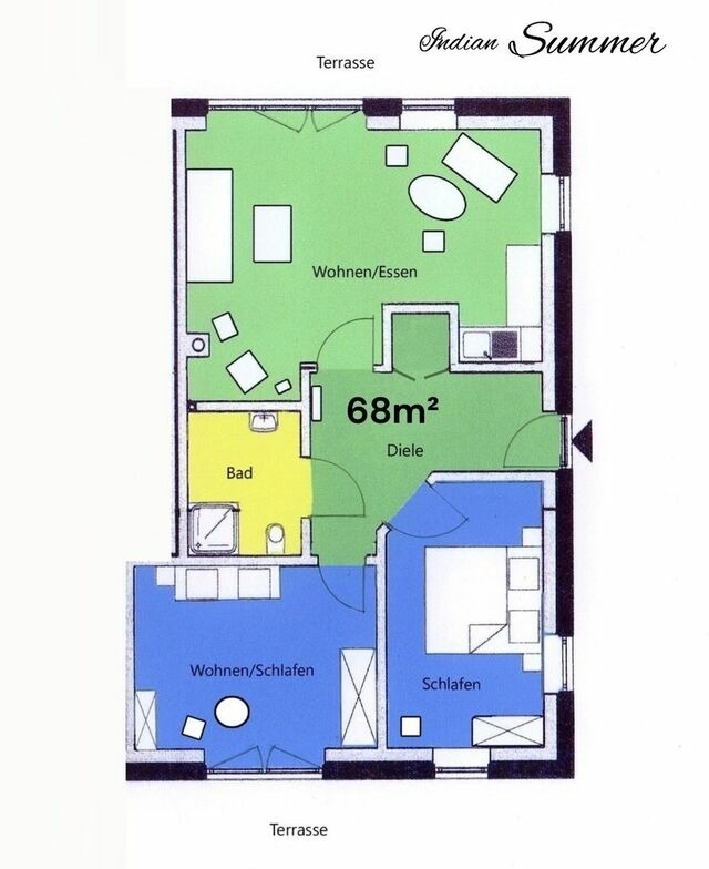 Ferienwohnung in Rieseby - Gut Büchenau - Ferienwohnung Indian Summer - Bild 22