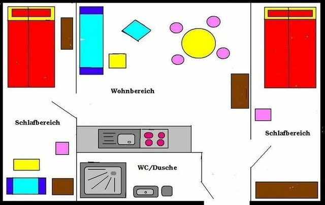 Ferienwohnung in Starkow - Ferienwohnung Apfelgarten am Pfarrgarten Starkow - Bild 7