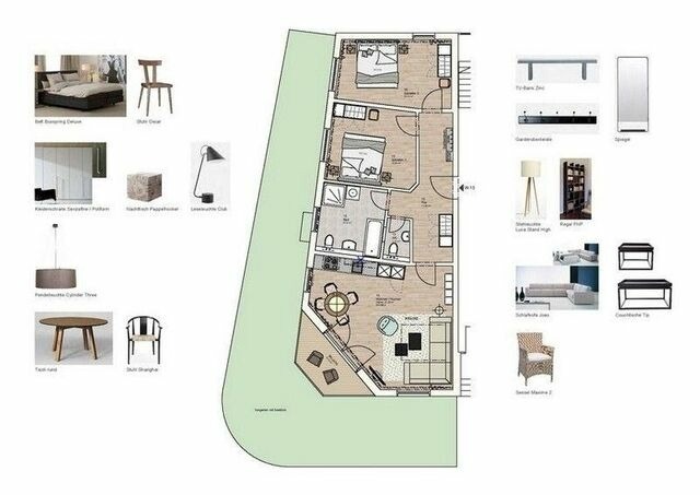 Ferienwohnung in Binz - Ferienwohnung 13 Strandhaus Seeblick Binz - Bild 15