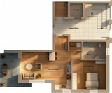 Ferienwohnung in Gr&ouml;mitz - Quartier 18 - 1 | Komfort-Appartement (59 m&sup2;) | APPARTO Gr&ouml;mitz - Bild 3