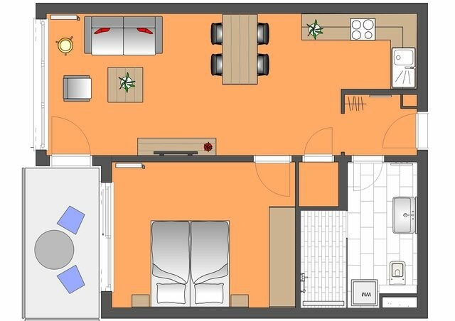 Ferienwohnung in Ahlbeck - (Brise) Strandresidenz Else Marie App. 1.2 - Bild 14