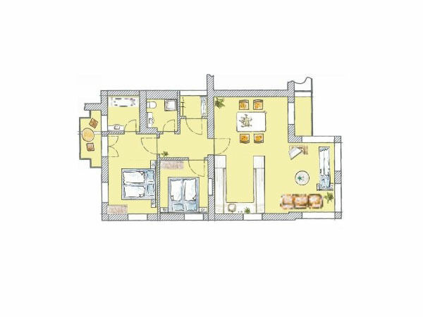 Ferienwohnung in Seebad Bansin - (Brise) Villa Kurf&uuml;rst App. 06 - Bild 20