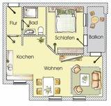 Ferienwohnung in Seebad Heringsdorf - (Brise) Villen am Buchenpark App. 05 - Bild 13