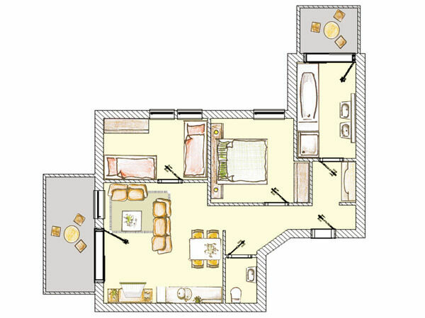 Ferienwohnung in Seebad Heringsdorf - (Brise) Neubauvilla Elbflorenz App. 08 - Bild 16
