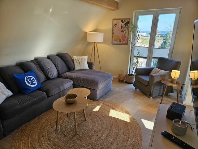 Ferienwohnung in Dahme - K&uuml;stengl&uuml;ck 3: Modernes Maisonette-Apartment mit Meerblick & Kickerspa&szlig; - 200m zum Strand & B&auml;cker. - Bild 9
