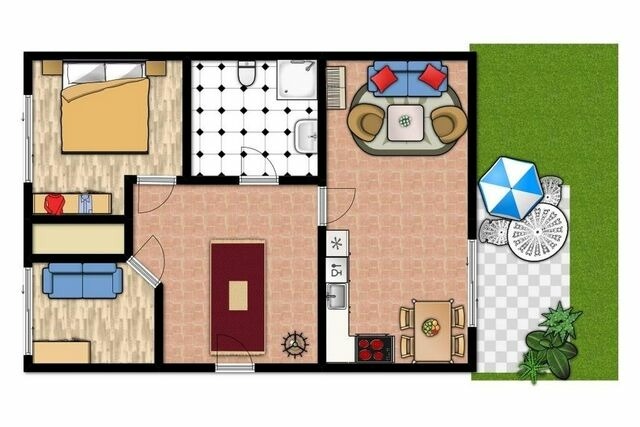 Ferienwohnung in Boltenhagen - Haus im Reet Wohnung 3 - Bild 22