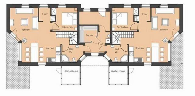 Ferienhaus in Zierow - L&uuml;tt M&ouml;w mit Sauna an der Ostsee - ABC595 - nur Ferieng&auml;ste! - Bild 15