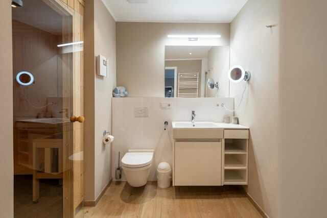 Ferienwohnung in Baabe - Ferienwohnung Enzian - Sauna, E-Ladestation & 150m zum Strand - Bade- & Erlebniswelt t&auml;glich inklusive - Bild 10
